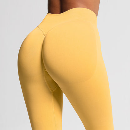 Seamless High-Waist Yoga Running Fitness Pants