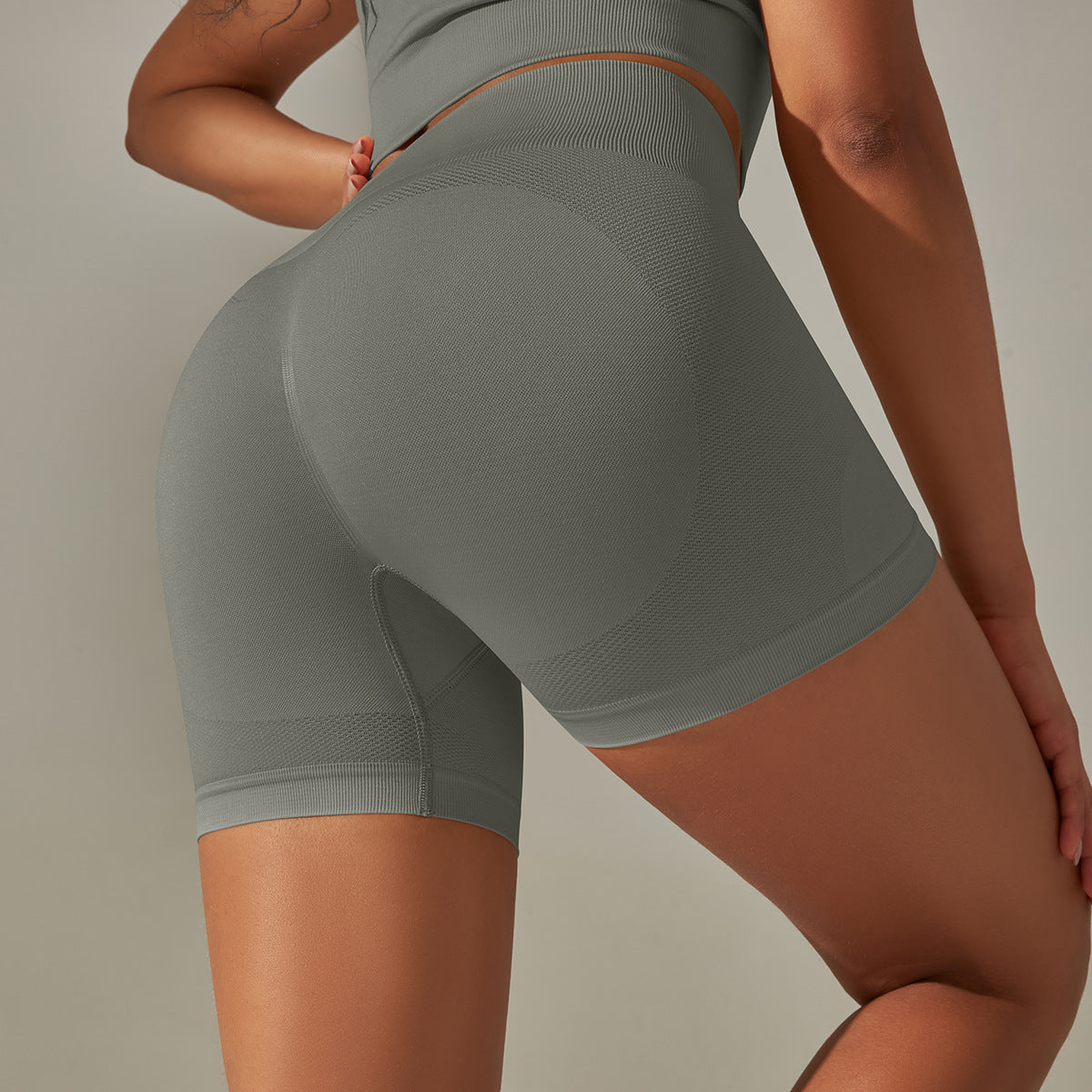 Seamless High Waist Yoga Set with Bra, Vest, and Pants