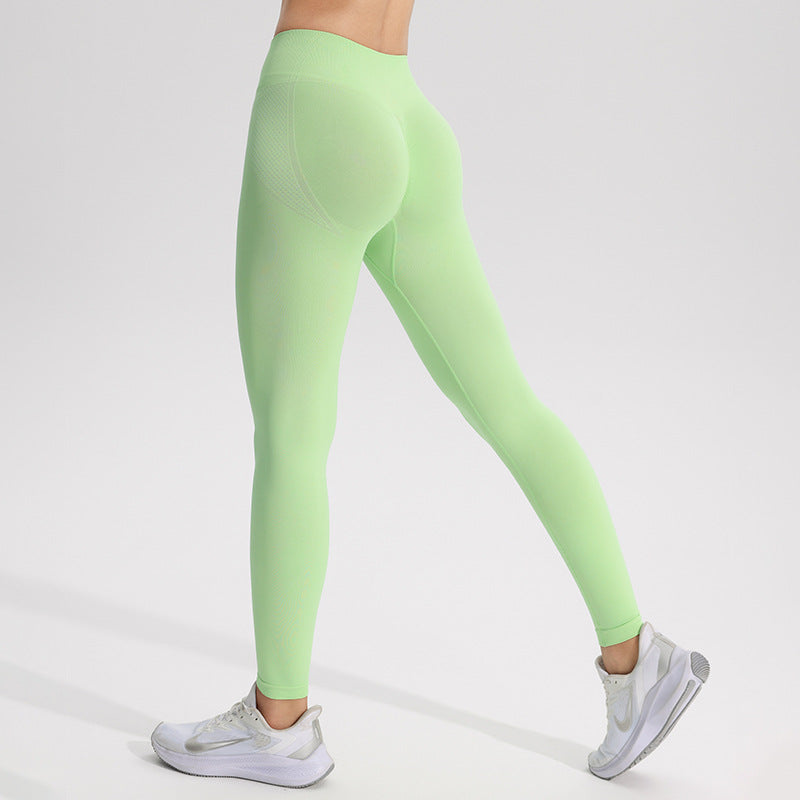 Seamless High-Waisted Yoga Fitness Tights