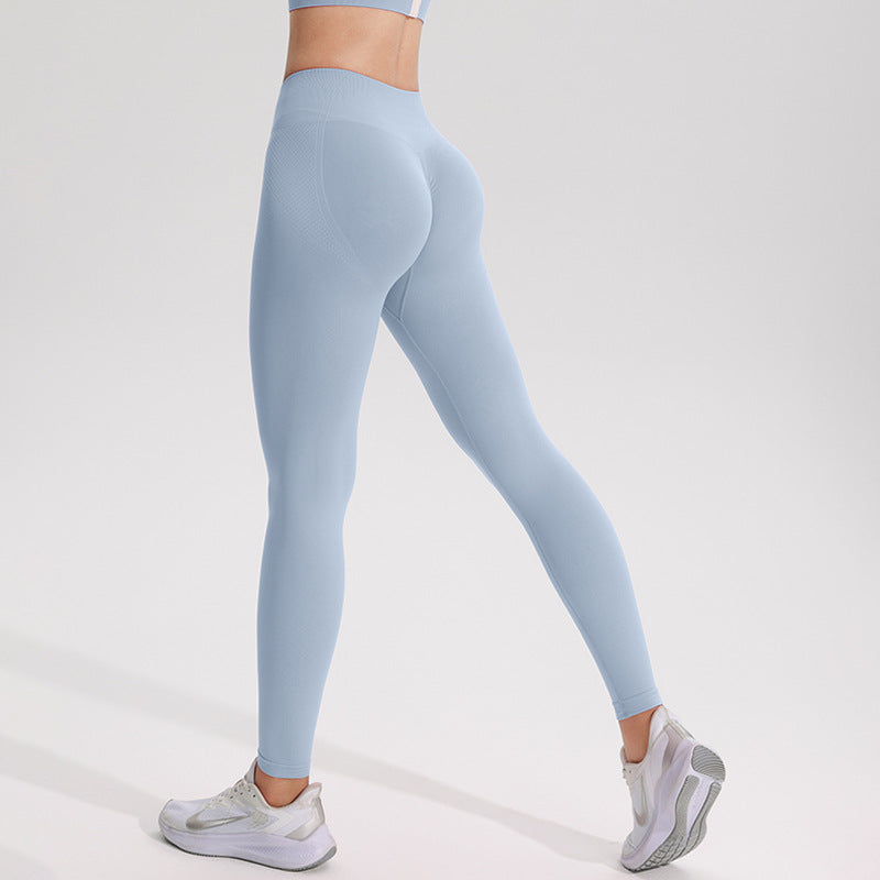 Seamless High-Waisted Yoga Fitness Tights