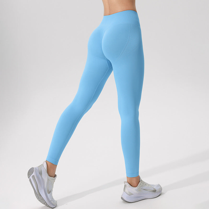 Seamless High-Waisted Yoga Fitness Tights
