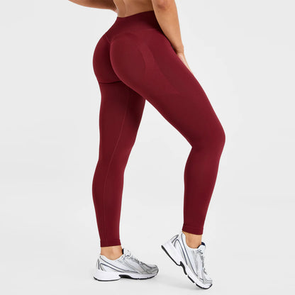 Seamless High-Waisted Yoga Pants