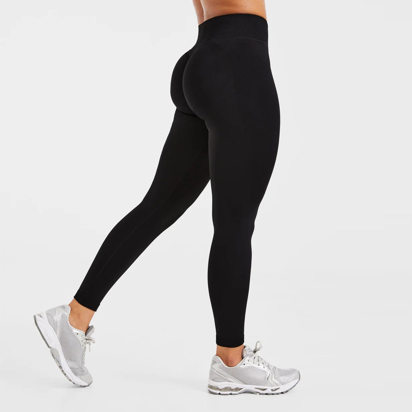 Seamless High-Waisted Yoga Pants