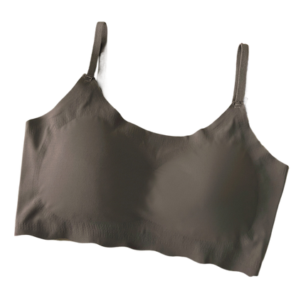 Seamless ice silk lingerie for teenage girls