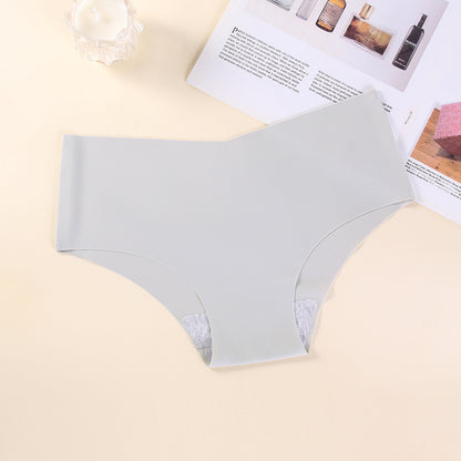 Seamless Ice Silk Womens Briefs