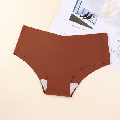 Seamless Ice Silk Womens Briefs