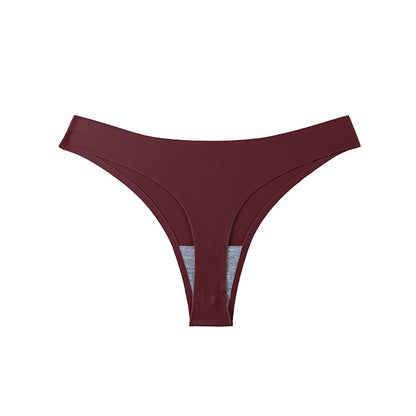 Seamless Ice Silk Womens Underwear