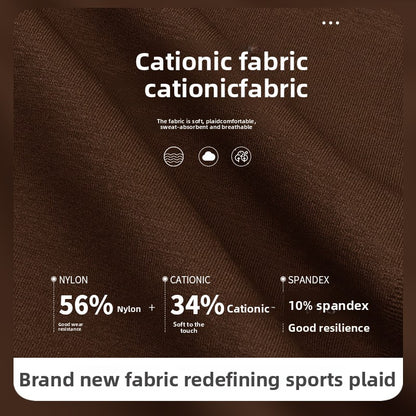 Seamless large-sized European and American yoga shorts