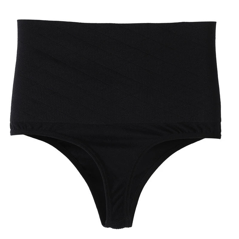 Seamless mid-rise tummy-revealing pants