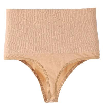 Seamless mid-rise tummy-revealing pants