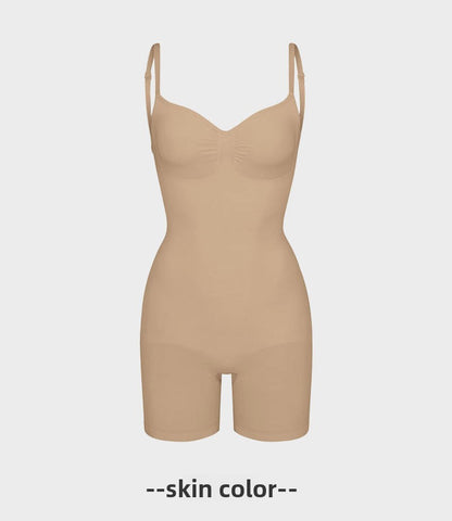 Seamless Nylon Bodysuit for Body Shaping