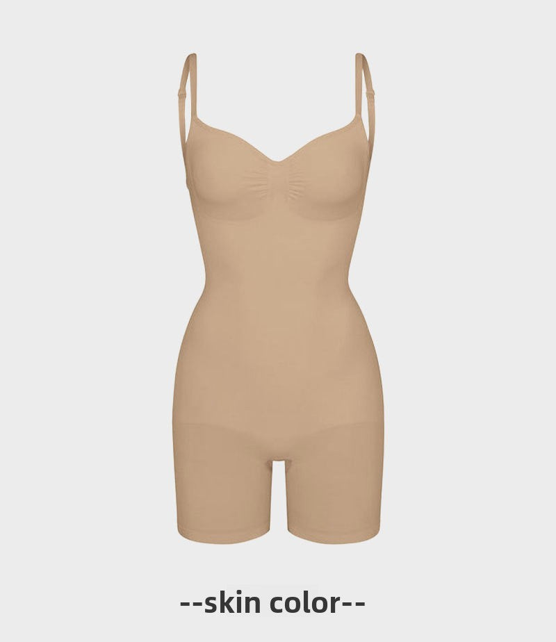 Seamless Nylon Bodysuit for Body Shaping