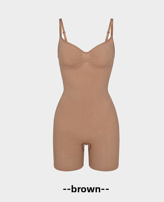 Seamless Nylon Bodysuit for Body Shaping