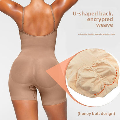 Seamless Nylon Bodysuit for Body Shaping