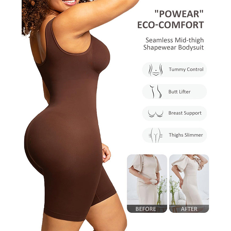 Seamless one-piece garment