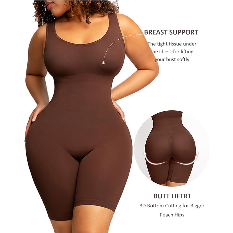Seamless one-piece garment