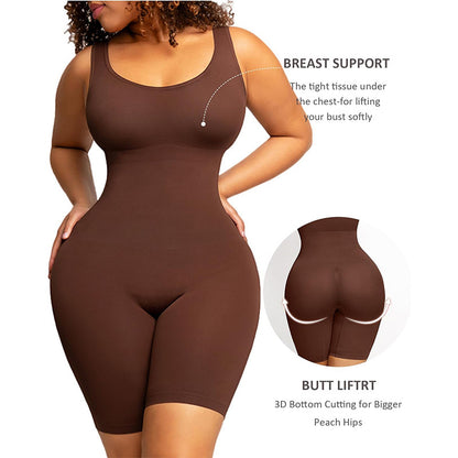 Seamless one-piece garment