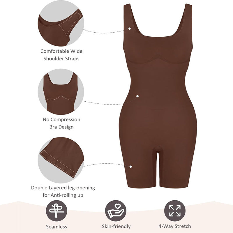 Seamless one-piece garment