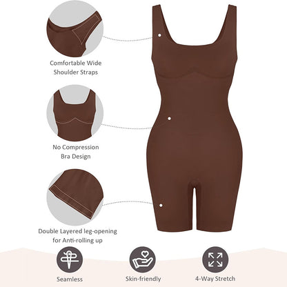 Seamless one-piece garment