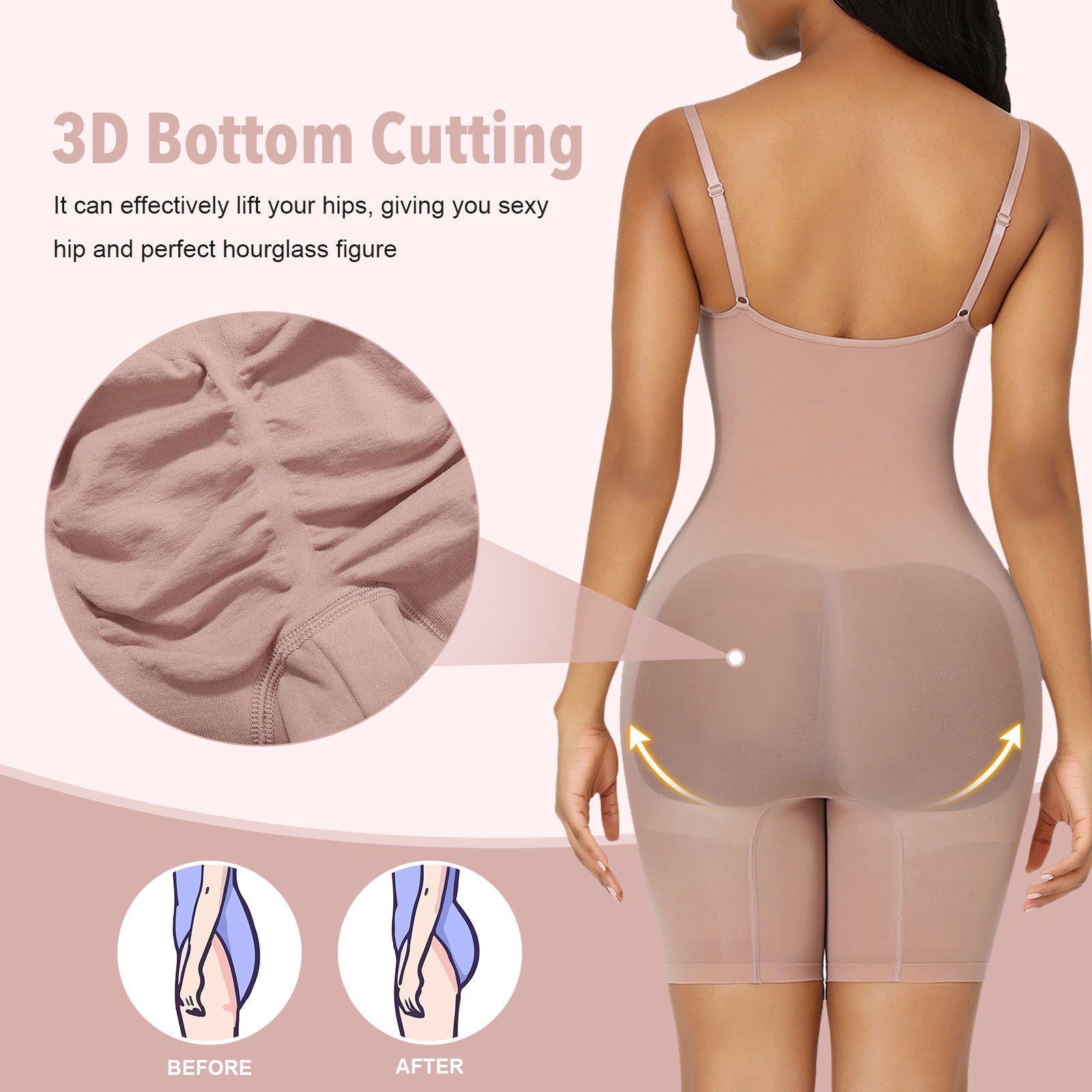Seamless One-Piece Shaping Clothes