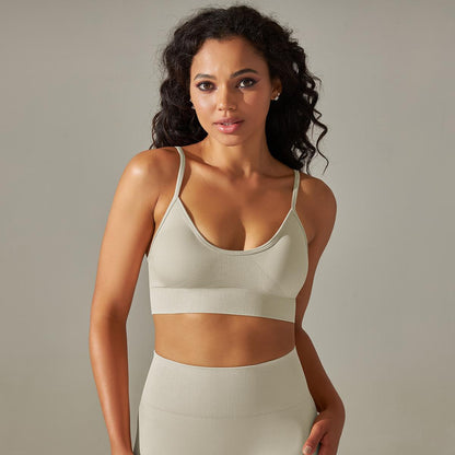 Seamless Quick-Drying Yoga Sports Bra for Women
