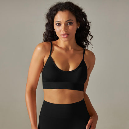 Seamless Quick-Drying Yoga Sports Bra for Women