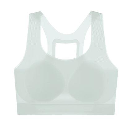Seamless shockproof sports bra for students