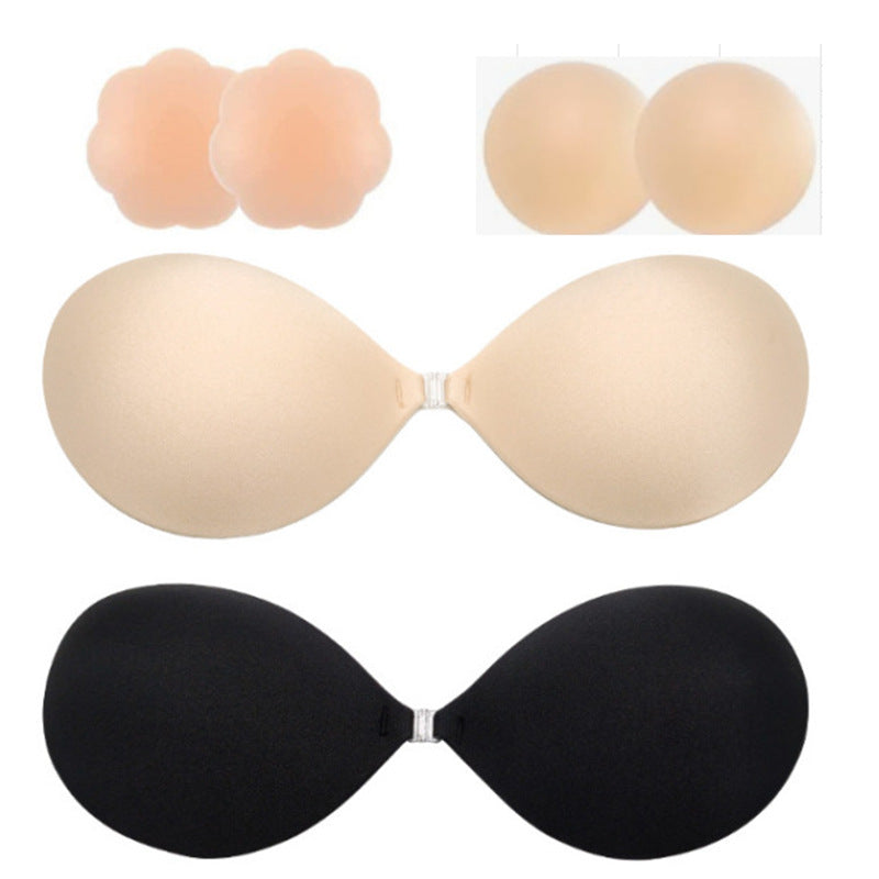 Seamless Silicone Push Up Strapless Bra