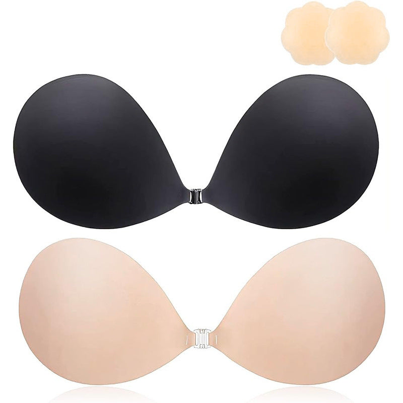 Seamless Silicone Push Up Strapless Bra