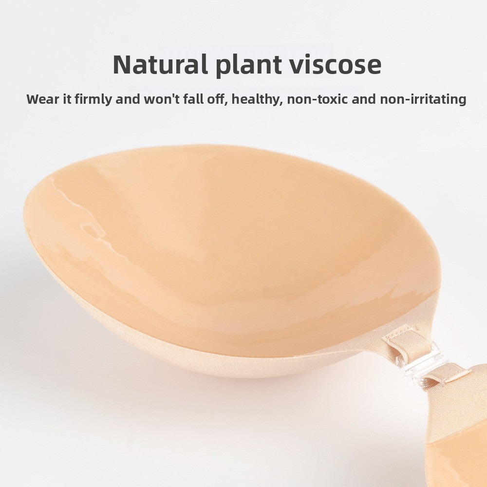 Seamless Silicone Push Up Strapless Bra