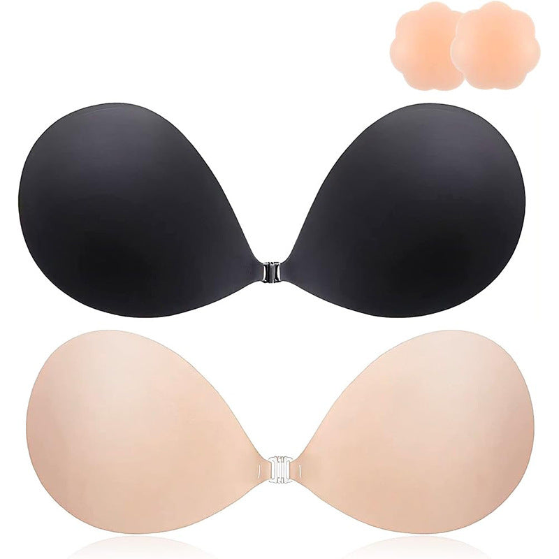 Seamless Silicone Push Up Strapless Bra