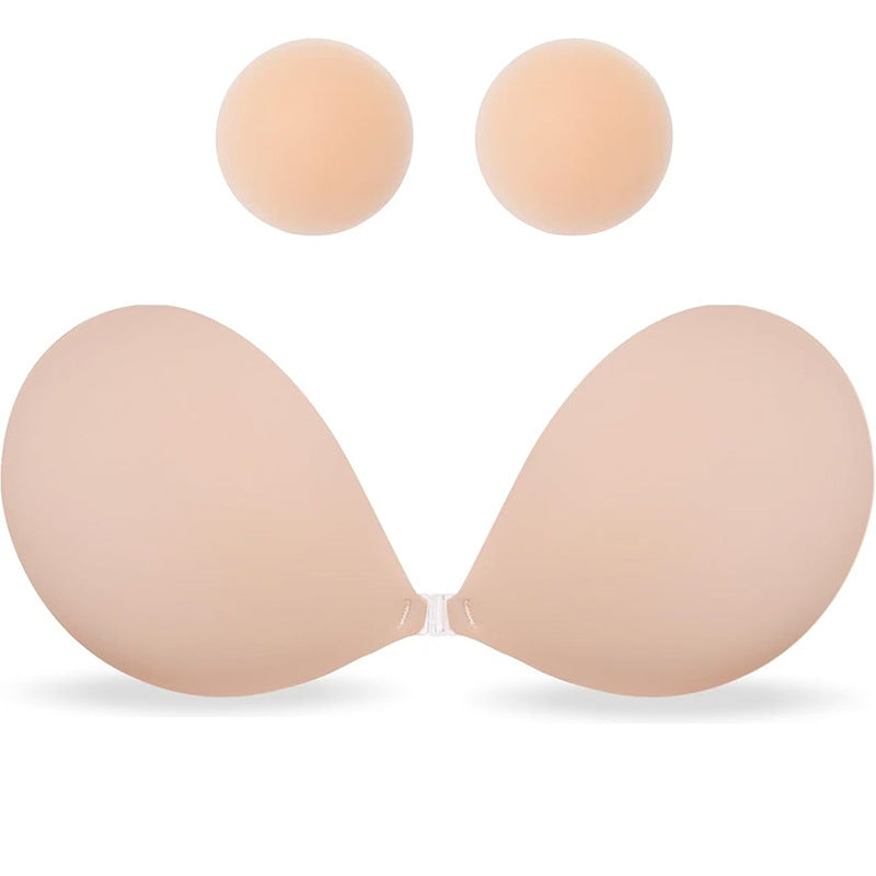 Seamless Silicone Push Up Strapless Bra