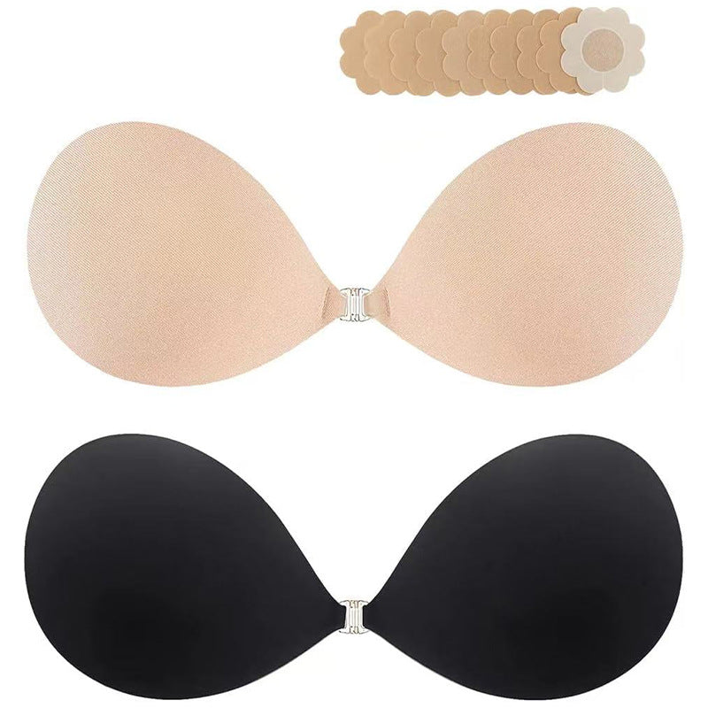Seamless Silicone Push Up Strapless Bra