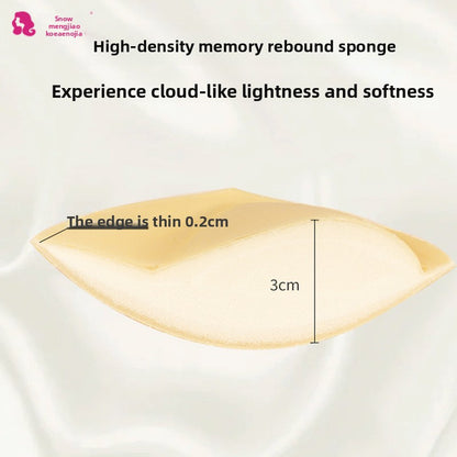 Seamless Sponge Breast Pads