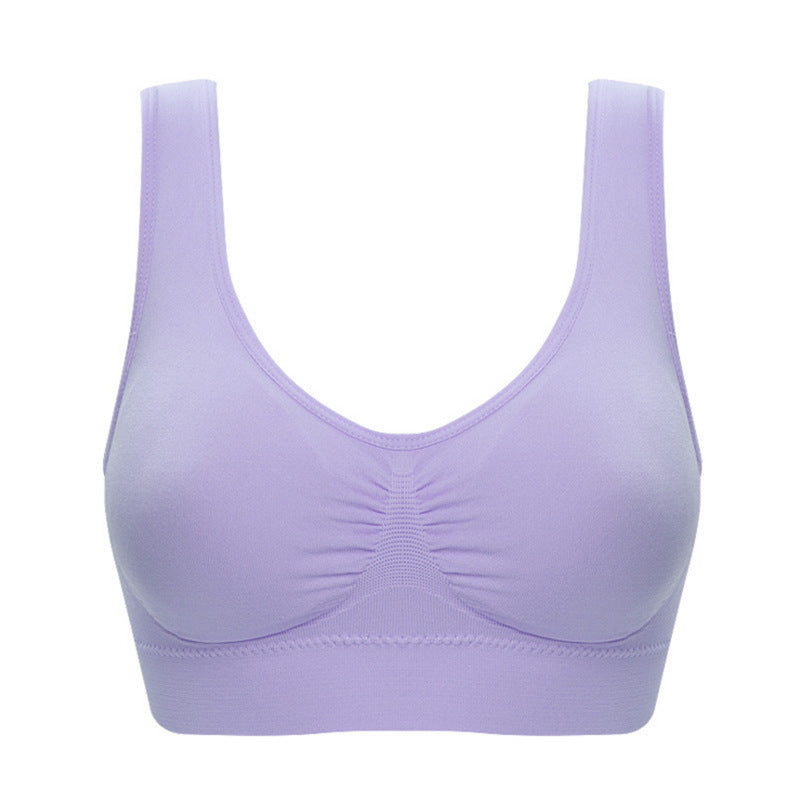 Seamless Sports Bra for Yoga and Sleep