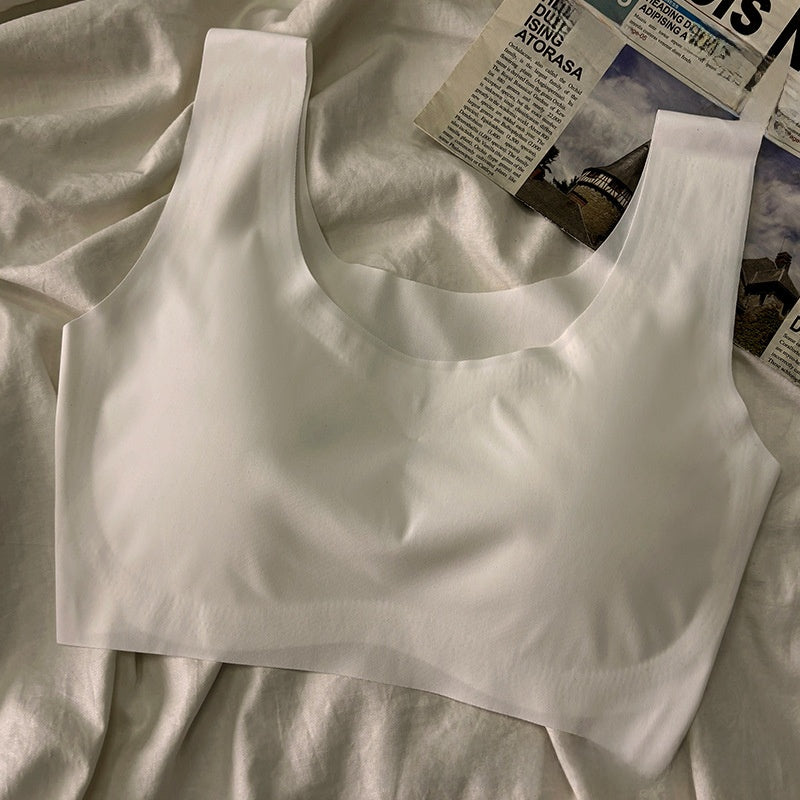 Seamless Sports Bra with Vest Back