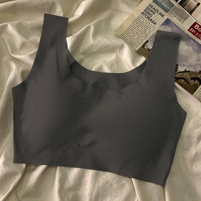 Seamless Sports Bra with Vest Back