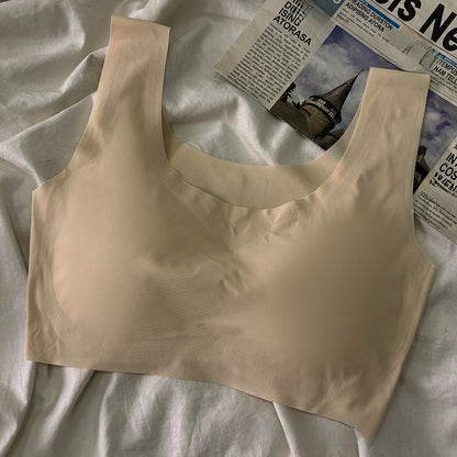 Seamless Sports Bra with Vest Back