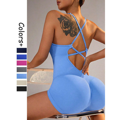 Seamless Sports Jumpsuit for Women