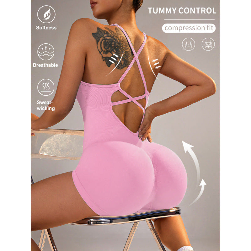 Seamless Sports Jumpsuit for Women
