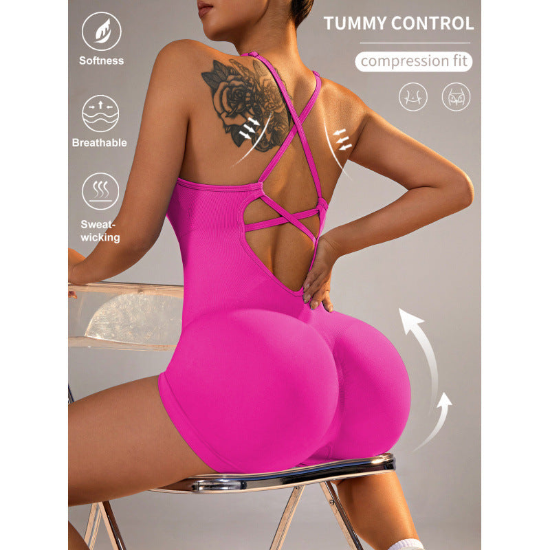 Seamless Sports Jumpsuit for Women