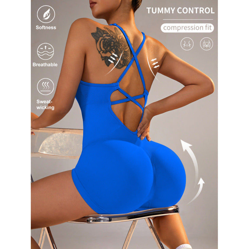 Seamless Sports Jumpsuit for Women
