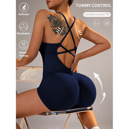 Seamless Sports Jumpsuit for Women