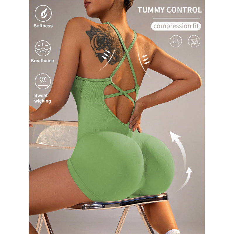 Seamless Sports Jumpsuit for Women