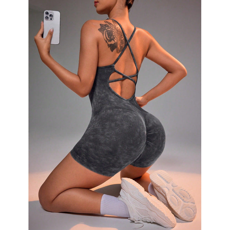 Seamless Sports Jumpsuit for Women