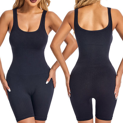 Seamless Stretch Yoga Jumpsuit