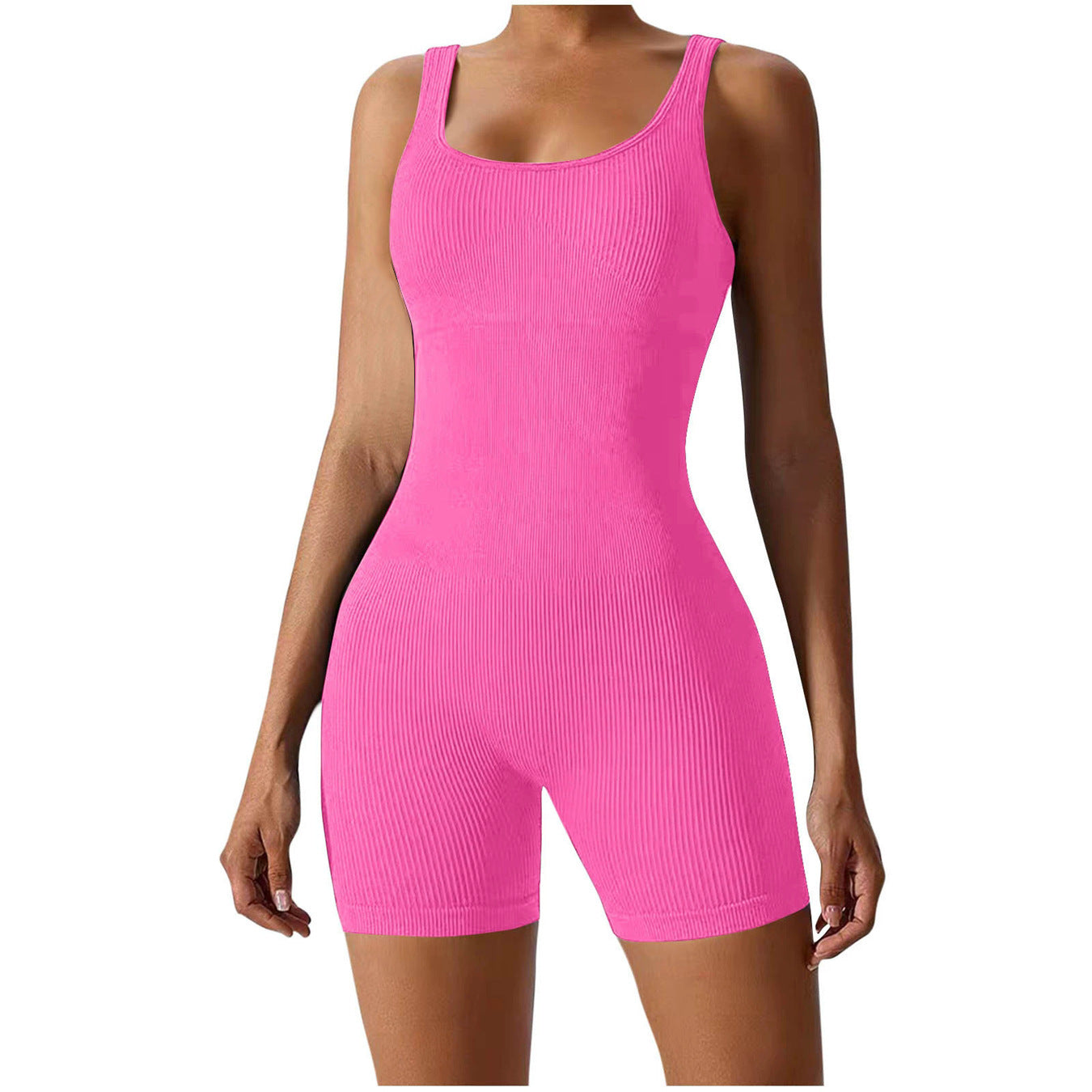Seamless Stretch Yoga Jumpsuit