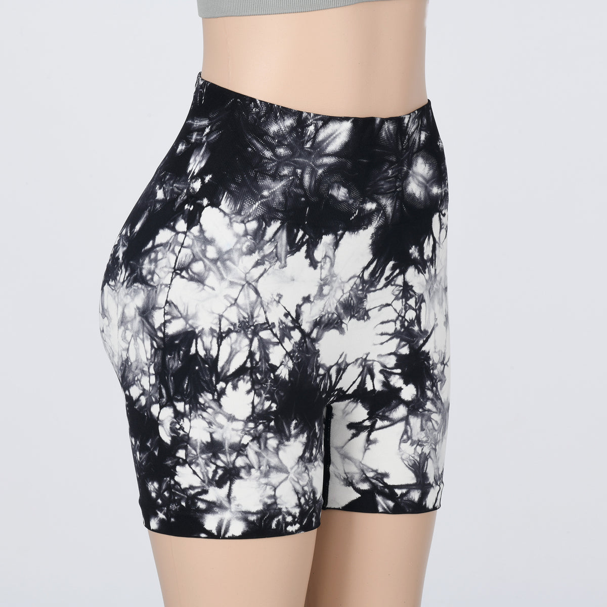 Seamless Tie-Dye Sport Skinny Triple Pants