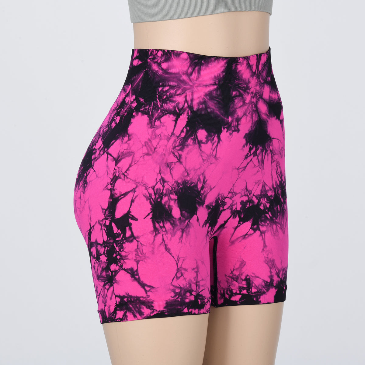 Seamless Tie-Dye Sport Skinny Triple Pants