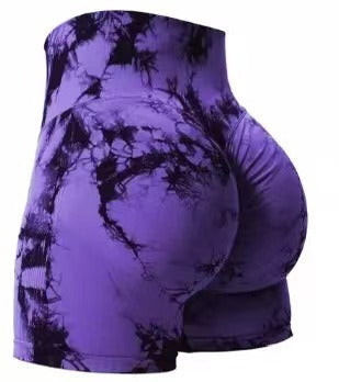 Seamless Tie-Dye Sport Skinny Triple Pants